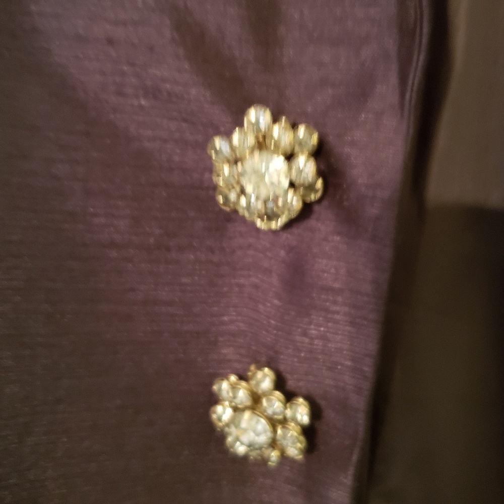 Set of two light blue stone pins